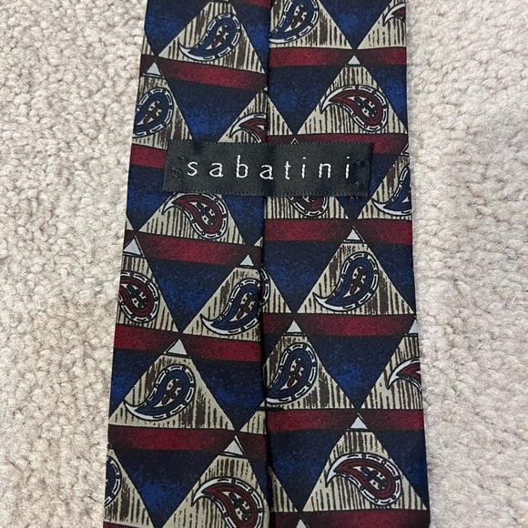Sabatini Patterned Tie - Picture 6 of 6